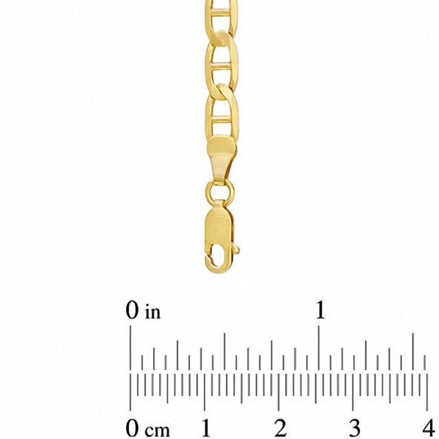 3.0mm Mariner Chain Necklace in 10K Gold - 22"|Peoples Jewellers