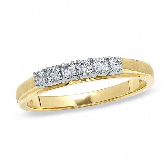 Ladies' CT. T.W. Diamond Wedding Band in 14K Gold