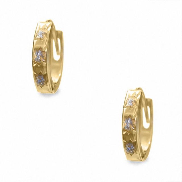 14K Gold Hoop Earrings|Peoples Jewellers