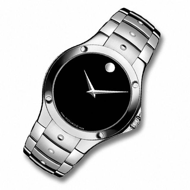 Men's Movado SE™ Stainless Steel Bracelet Watch with Dial (Model