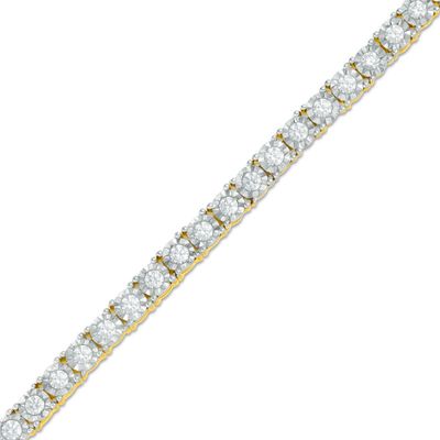 2.00 CT. T.W. Diamond Tennis Bracelet in 10K Gold|Peoples Jewellers