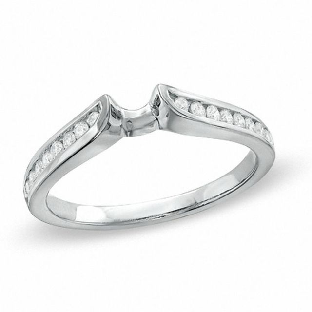 0.20 CT. T.W. Prestige Diamond Solitaire Enhancer in 14K White Gold