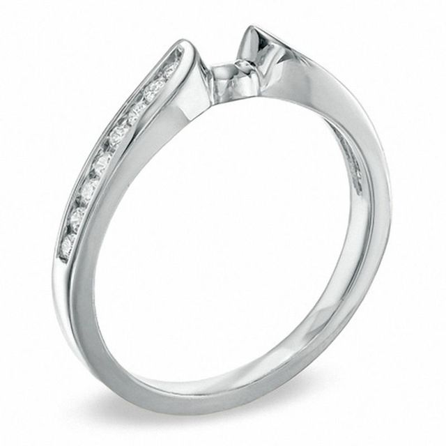 0.20 CT. T.W. Prestige Diamond Solitaire Enhancer in 14K White Gold|Peoples Jewellers