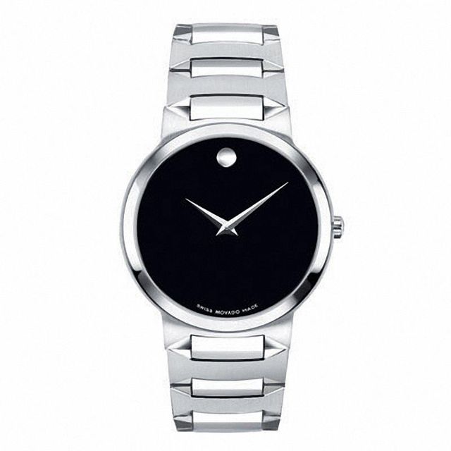 Men's Movado Temo Stainless Steel Bracelet Watch (Model: 0605903)|Peoples Jewellers