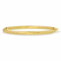 10K Gold Tube Bangle|Peoples Jewellers