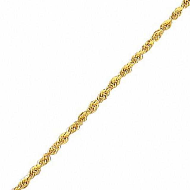 014 Gauge Rope Chain Necklace in 10K Gold - 22"|Peoples Jewellers