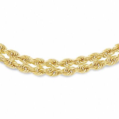 Rope Necklace in 14K Gold - 17"|Peoples Jewellers