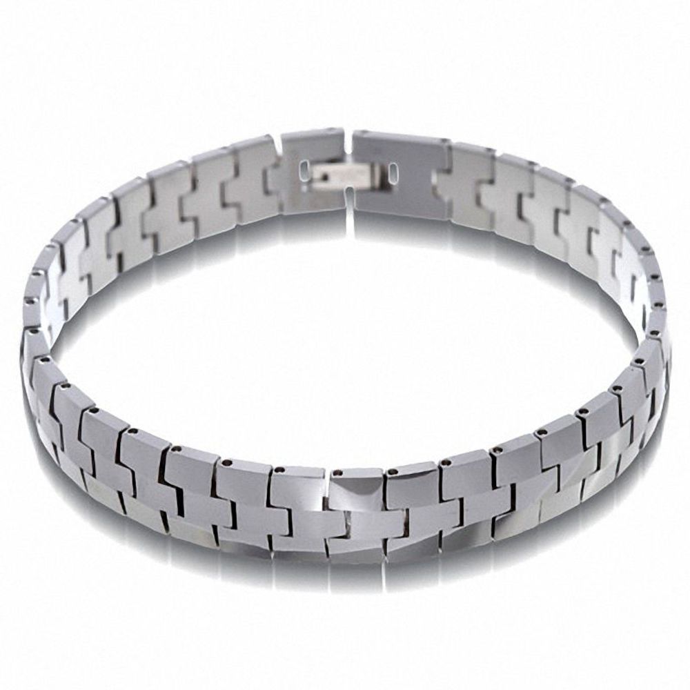 Men's Tungsten Link Bracelet - 8.25"|Peoples Jewellers