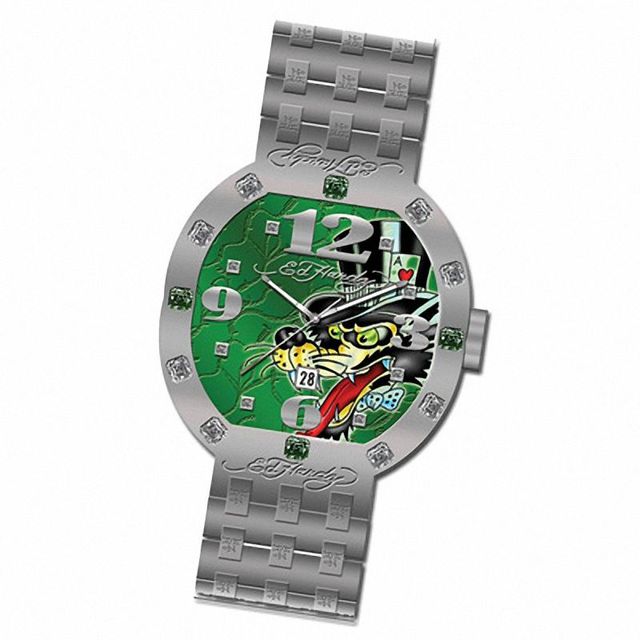 Ed Hardy Bandit Wolf Watch (Model: BN-WF)|Peoples Jewellers