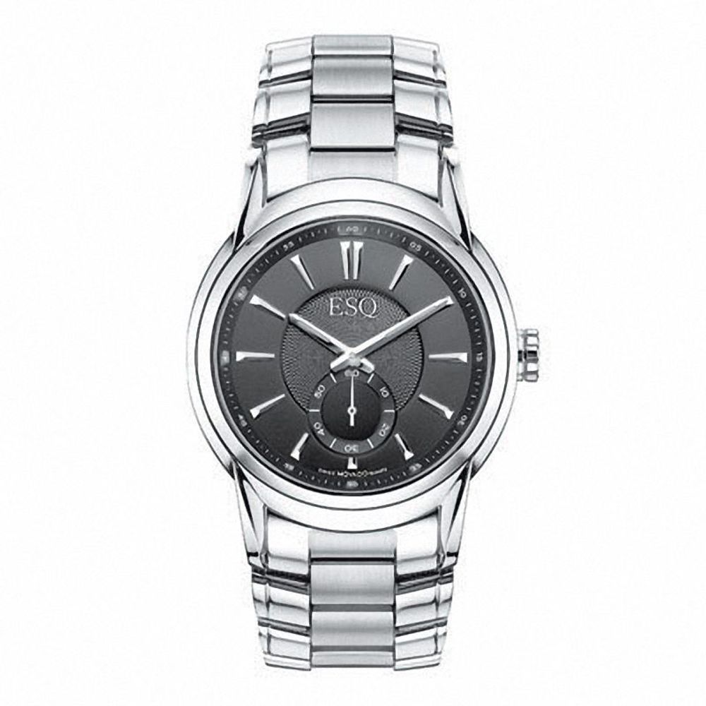 Men's ESQ Quest Watch with Black Dial (Model: 07301327)|Peoples Jewellers