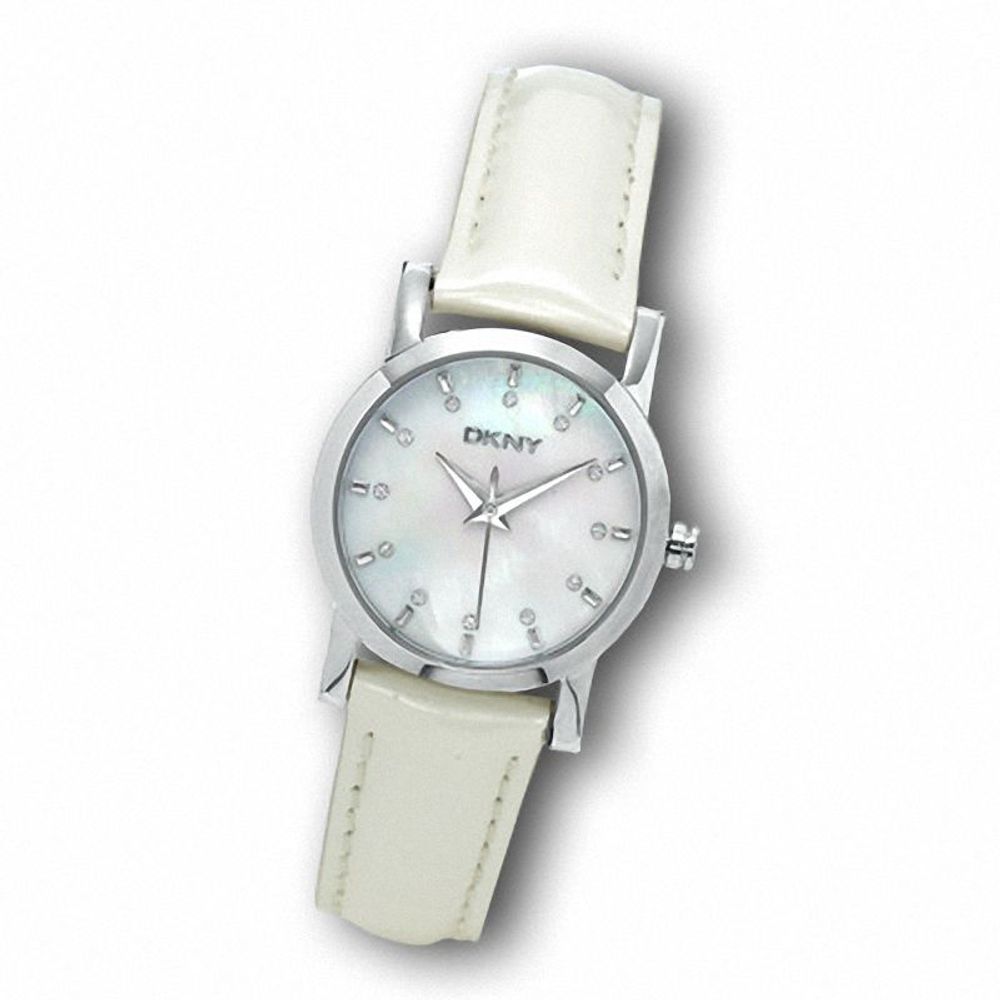 Ladies' DKNY Strap Watch with White Dial (Model: NY4766)|Peoples Jewellers