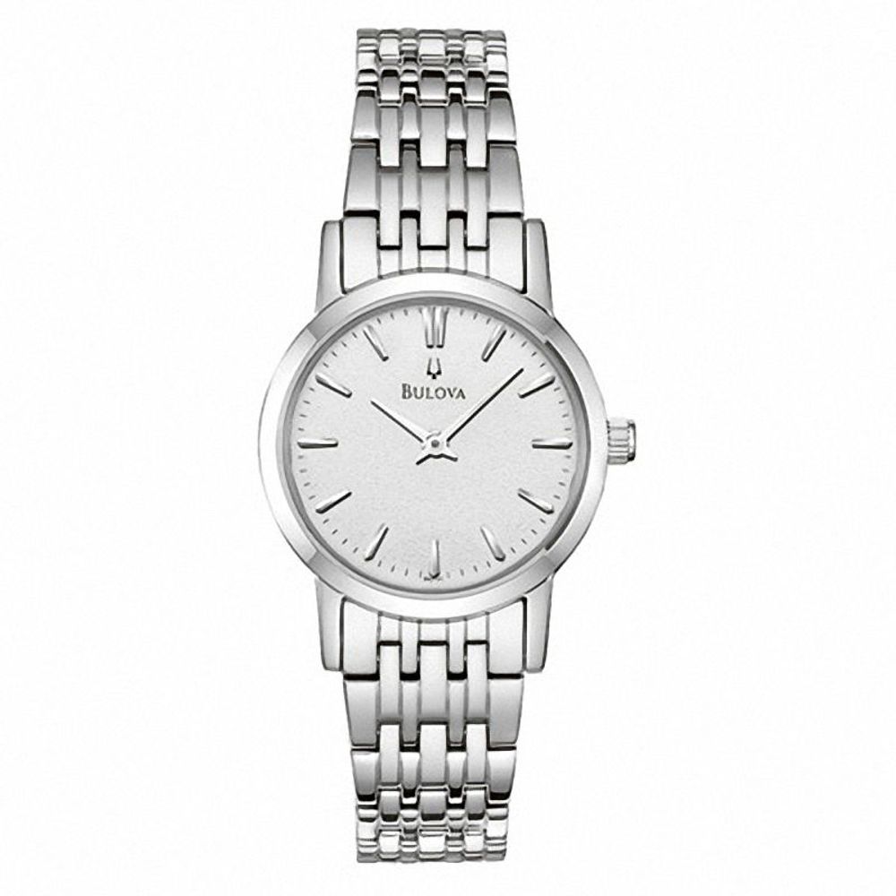 Ladies' Bulova Watch with Silver-Tone Dial (Model: 96L131)|Peoples Jewellers