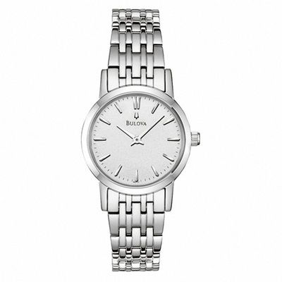 Ladies' Bulova Watch with Silver-Tone Dial (Model: 96L131)|Peoples Jewellers