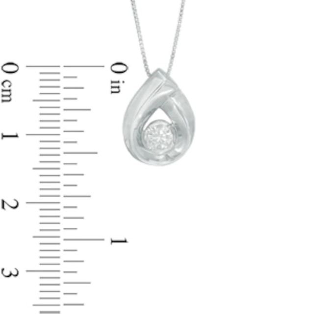 0.20 CT. Certified Canadian Diamond Solitaire Bezel Oval Pendant in 14K Gold (I/I2)|Peoples Jewellers