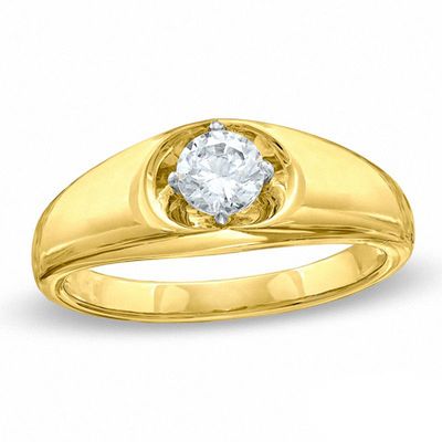 CT. Certified Canadian Diamond Solitaire Engagement Ring in 14K Gold (I/I2)|Peoples Jewellers