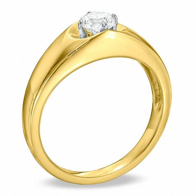 CT. Certified Canadian Diamond Solitaire Engagement Ring in 14K Gold (I/I2)|Peoples Jewellers