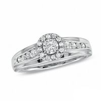 0.50 CT. T.W. Certified Canadian Diamond Engagement Ring in 14K White Gold (I/I1)|Peoples Jewellers