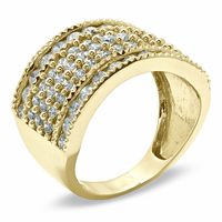 2.00 CT. T.W. Diamond Multi-Row Band in 10K Gold|Peoples Jewellers