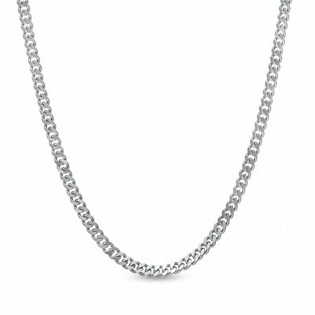 2.0mm Curb Chain Necklace in 14K Gold