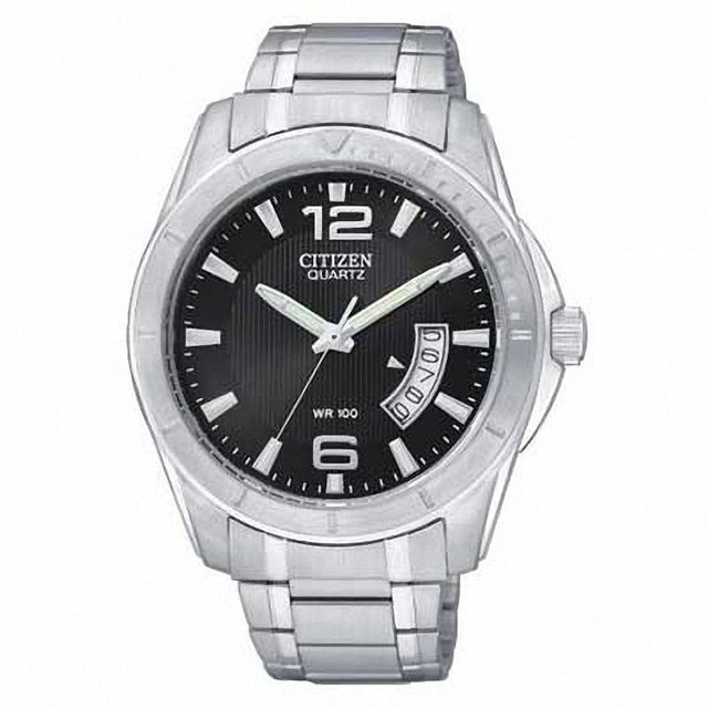 Men's Citizen SL Watch with Black Dial (Model: BI0970-53E)|Peoples Jewellers