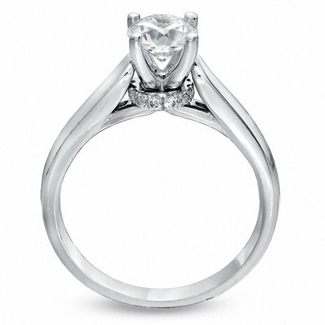 For Eternity 0.50 CT. T.W. Diamond Engagement Ring in 14K White Gold|Peoples Jewellers