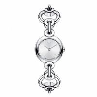 Ladies' Movado Circlo Stainless Steel Watch with Round White Dial (Model: 606488)|Peoples Jewellers