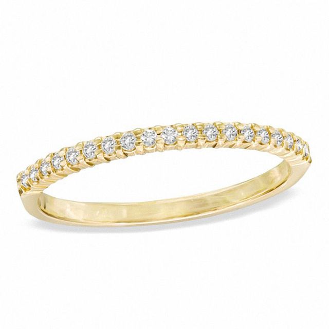 0.15 CT. T.W. Diamond Band in 10K Gold|Peoples Jewellers