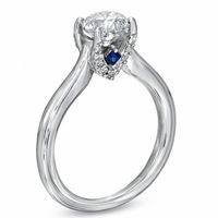 Vera Wang Love Collection CT. T.W. Diamond Engagement Ring in 14K White Gold|Peoples Jewellers