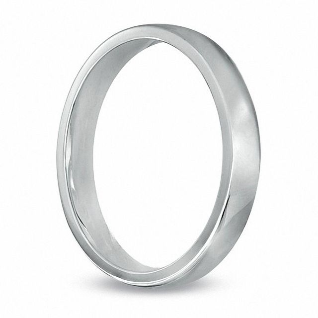 Ladies' 3.0mm Comfort Fit Wedding Band in Platinum|Peoples Jewellers