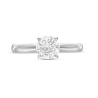 CT. Certified Diamond Solitaire Engagement Ring in 14K White Gold (J/I3)|Peoples Jewellers