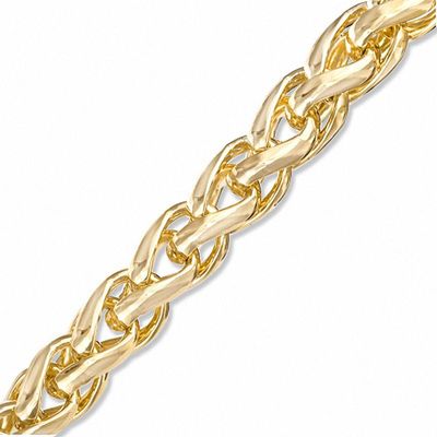 Elegance D'Italia™ Spiga Link Bracelet in Bronze with 14K Gold Plate - 7.75"|Peoples Jewellers