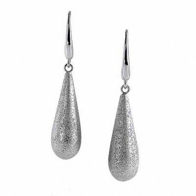 Charles Garnier Teardrop Earrings in Sterling Silver