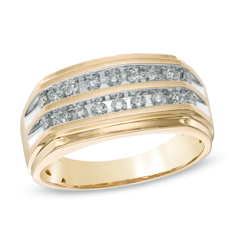 Men's 0.50 CT. T.W. Diamond Ring in 10K Gold|Peoples Jewellers