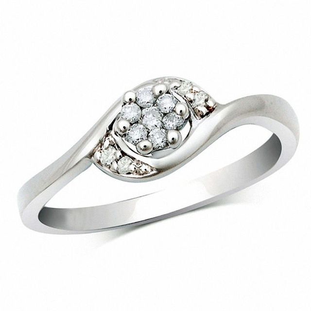 925 0.06CT RING