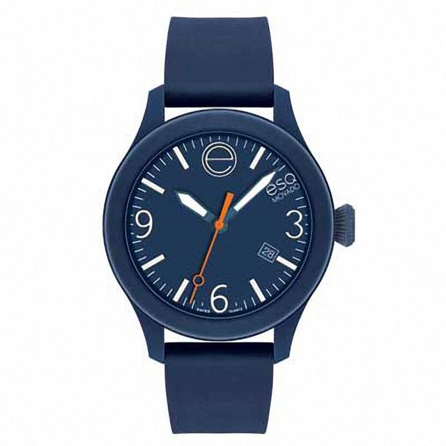 ESQ One Strap Watch with Navy Dial (Model