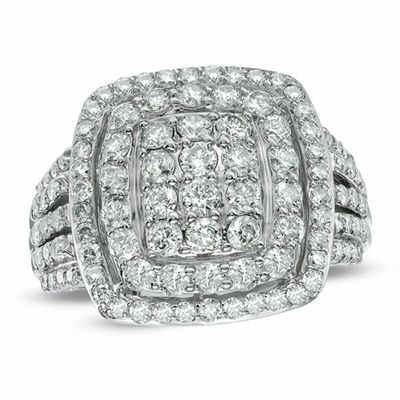 2.00 CT. T.W. Diamond Fashion Ring in 10K White Gold|Peoples Jewellers