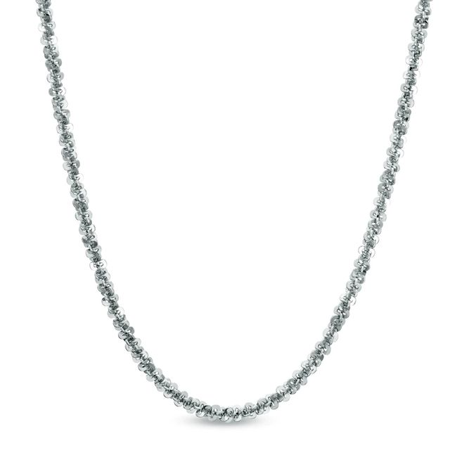 1.5mm Sparkle Chain Necklace in Sterling Silver - 20"|Peoples Jewellers