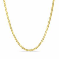 0.8mm Box Chain Necklace in 10K Gold