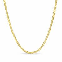 0.7mm Box Chain Necklace in 10K Gold|Peoples Jewellers