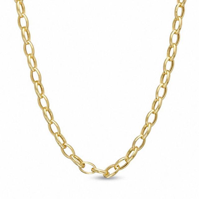 1.9mm Rolo Chain Necklace in 10K Gold - 18"|Peoples Jewellers