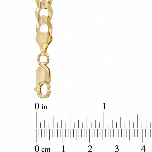 Men's 8.3mm Figaro Chain Bracelet in 10K Gold - 8.5"|Peoples Jewellers