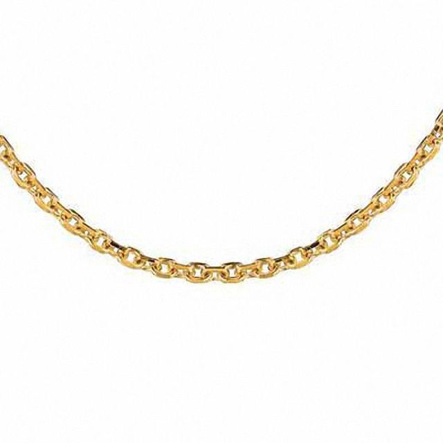 Pandora Talisman Cable Chain Necklace 14k Gold