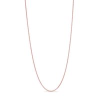 1.1mm Wheat Chain Necklace in 14K Rose Gold - 18"|Peoples Jewellers