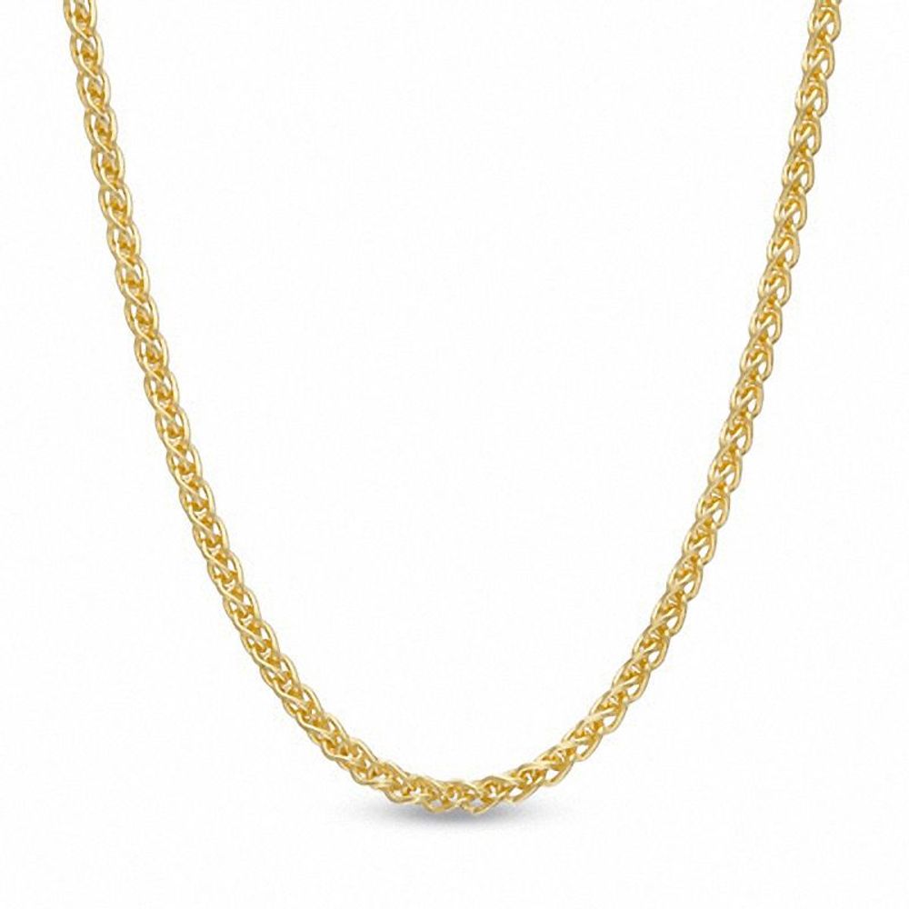 1.0mm Wheat Chain Necklace in 14K Gold - 18"|Peoples Jewellers