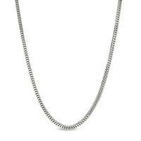 1.1mm Milano Chain Necklace in 14K White Gold - 18"|Peoples Jewellers