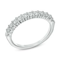 0.50 CT. T.W. Canadian Certified Diamond Band in 14K White Gold (I/I2)|Peoples Jewellers
