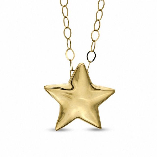 TEENYTINY™ Star Pendant in 10K Gold - 17"|Peoples Jewellers
