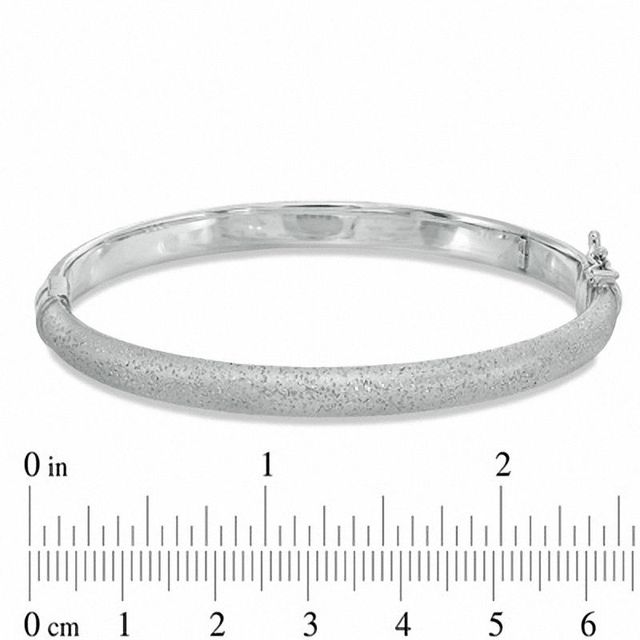 Charles Garnier Bangle in Sterling Silver|Peoples Jewellers