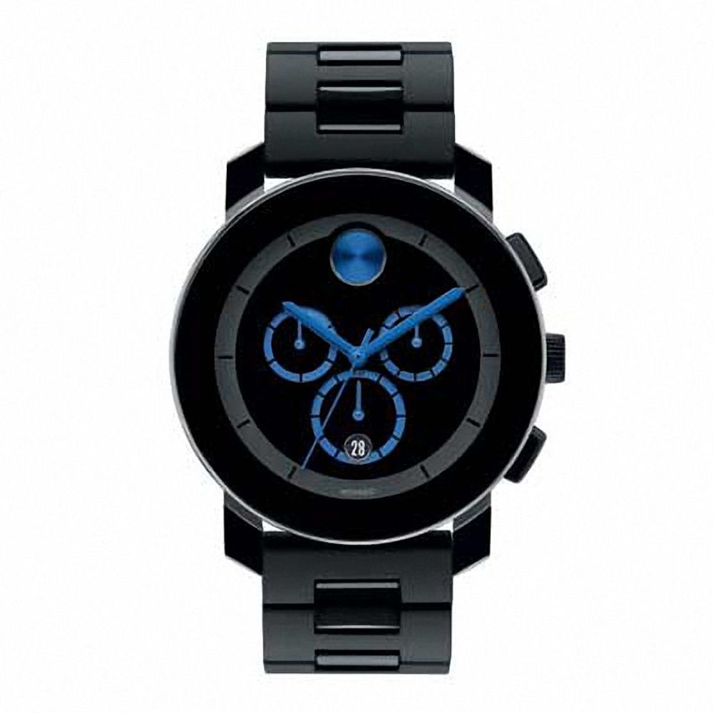 Men's Movado Bold® Blue Chronograph Watch (Model: 3600101)|Peoples Jewellers