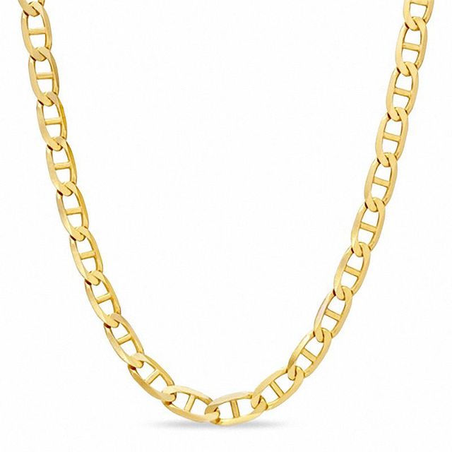 3.2mm Mariner Chain Necklace in 10K Gold - 20"|Peoples Jewellers